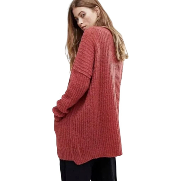 Free People Alpaca Blend Slouchy Knit Cardigan XS - Picture 10 of 10